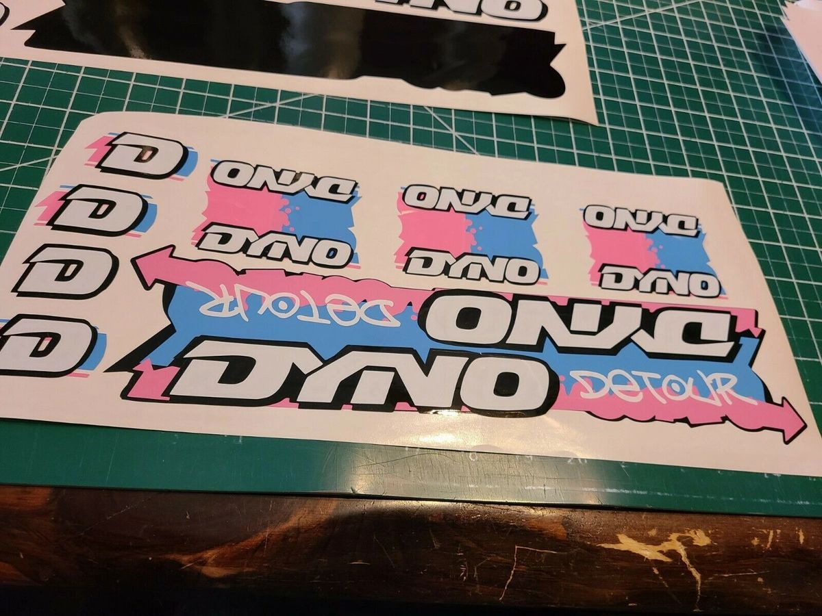Dyno hotsell detour decals